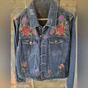 Embroidered Denim Jacket
